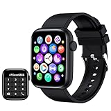 baohang Smart Watch, 1.9' Full Touch Screen Smart Watch for Android &Amp; iOS Phones with Heart Rate &Amp; Blood Oxygen Monitor, 123 Sport Modes，Voice Assistant, Fitness Smart Watch for Women Men