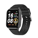 BJBT Smart Watch for Men Women, Touch Screen Smartwatch Fitness Watch for Android iPhone