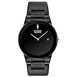 Citizen Men's Eco-Drive Modern Axiom Watch in Black IP Stainless Steel, Black Dial (Model: AU1065-07E)