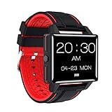 Smart Watch,1.4 Inch Touching Screen Running Watch with Pedometer,Blood Pressure and Heart Rate Monito-r,IP68 Waterproof Smartwatch,Compatible Android & iOS