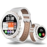 Aimery Smart Watch for Women(Dial/Answer Calls)，Fitness Watch with Heart Rate/Blood Pressure/Sleep Monitor，Multiple Sports Modes,1.4 Inch Android Smart Watches for Women Men Android iOS Compatible