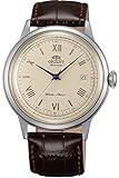 ORIENT Men's '2nd Gen. Bambino Ver. 2' Japanese Automatic Stainless Steel and Leather Dress Watch