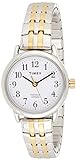 Timex Women's T2P298 Easy Reader 25mm Dress Two-Tone Stainless Steel Expansion Band Watch