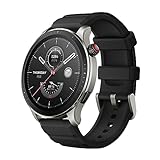 KucooN Smart Watches Smartwatch Sports Modes Bluetooth Phone Calls Smart Watch 14Days Battery Life (Color : Superspeed Black, Size : GTR)