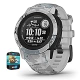 Garmin 010-02563-13 Instinct 2S Rugged Outdoor Smartwatch Camo Edition Mist Camo Bundle with Premium 2YR CPS Enhanced Protection Pack
