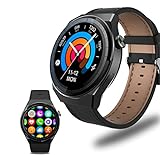 Smart Watch(Answer/Make Call), 1.4Inch Fitness Tracker with Heart Rate Sleep Monitor, Pedometer，100+Sports Modes，Waterproof Women's Men's Smartwatch for Android iPhone