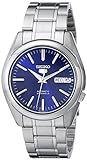 SEIKO Men's SNKL43 5' Stainless Steel Automatic Watch, Blue