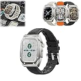 Aobialen Smart Watch z79 Max, z79 Max Smart Watch, Smartwatch z79 Max, z79 Max Ultra Smart Watch for Women Men, Ip68 Waterproof Smartwatch, Water Resistant Fitness Tracker (Black)