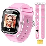 Laredas Smart Watch for Kids with SIM Card, (80-Pink)