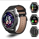 Aimery Smart Watch for Men Women - Call Receive/Dial， Smartwatch with Blood Oxygen Heart Rate Sleep Monitor,1.45 Inch Waterproof Fulltouch Smartwatch for Women Android iOS Compatible