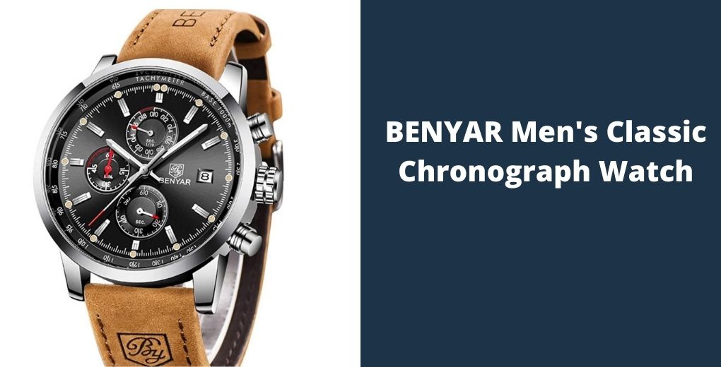 BENYAR Men's Classic Chronograph Watch