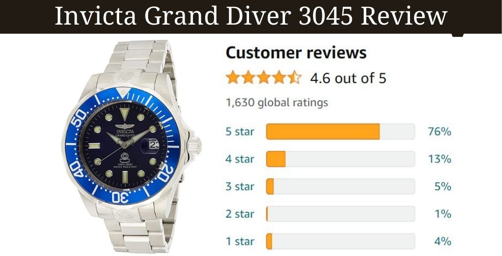 Invicta Grand Diver 3045 Review
