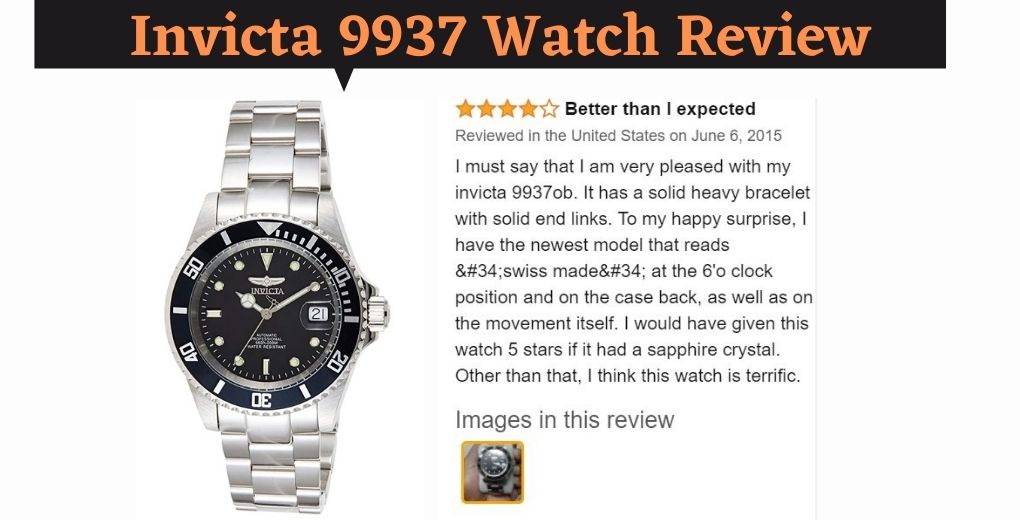 Invicta 9937 Watch Review