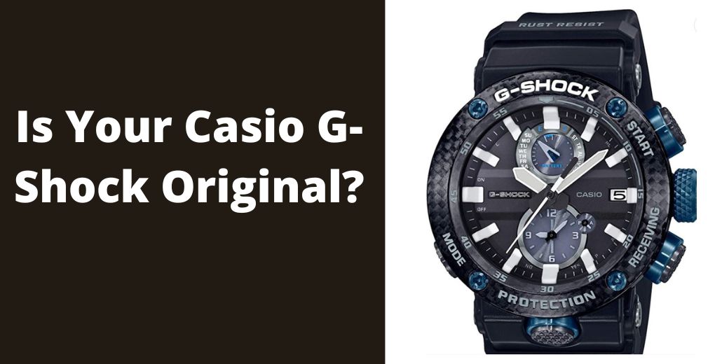 How to distinguish a genuine Casio G-Shock from a fake one?