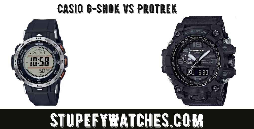 Casio g-Shok vs Protrek