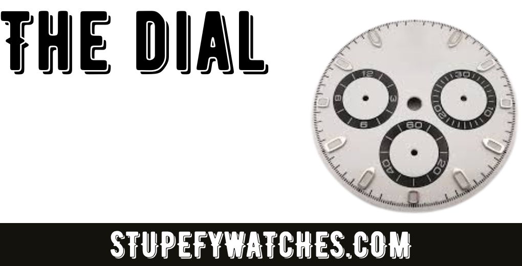 dial is the main parts of a watch