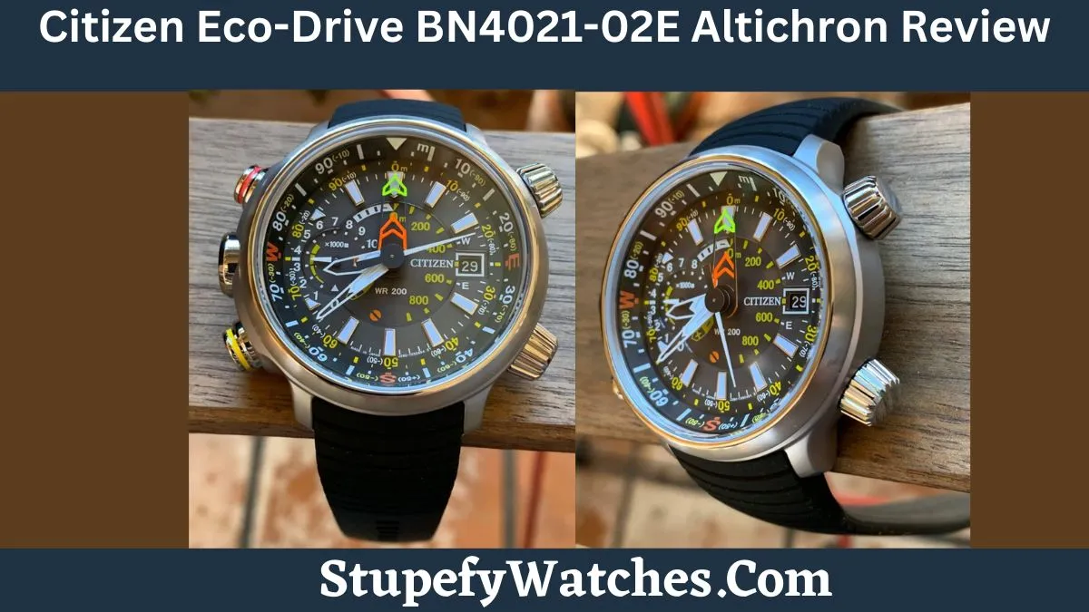 Citizen Eco Drive BN4021-02E Altichron review